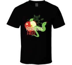 Forbidden Fruit Cannabis Ganja Marijuana Strain Smoking Fan T Shirt