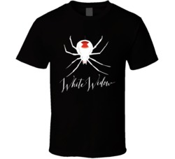White Widow Cannabis Ganja Marijuana Strain Smoking Fan T Shirt