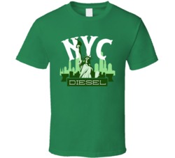 Nyc Diesel Weed Cannabis Ganja Marijuana Strain Smoking Fan T Shirt