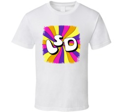 Lsd Cannabis Ganja Marijuana Strain Smoking Fan T Shirt