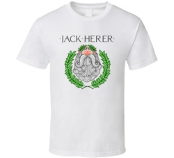 Jack Herer Weed Cannabis Ganja Marijuana Strain Smoking Fan T Shirt