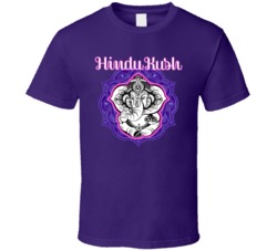 Hindu Kush Weed Cannabis Ganja Marijuana Strain Smoking Fan T Shirt