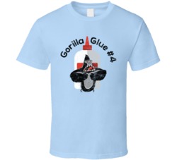 Gorilla Glue 4 Weed Cannabis Ganja Marijuana Strain Smoking Fan Worn L