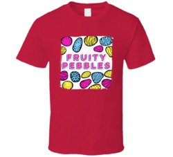 Fruity Pebbles Cannabis Ganja Marijuana Strain Smoking Fan Worn Look T