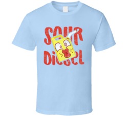 Sour Diesel Weed Cannabis Ganja Marijuana Strain Smoking Fan Worn Look