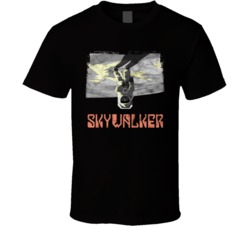 Skywalker Cannabis Ganja Marijuana Strain Smoking Fan Worn Look T Shir