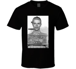 David Bowie Mugshot T Shirt