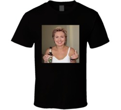Hillary Clinton Middle Finger Funny T Shirt