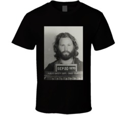 Jim Morrison Mugshot T Shirt