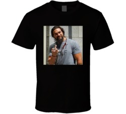 Jason Mamoa Middle Finger Funny Fan T Shirt