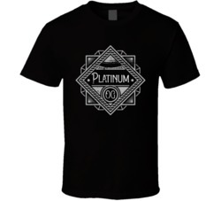 Platinum Og Cannabis Ganja Marijuana Strain Smoking Fan Worn Look T Sh