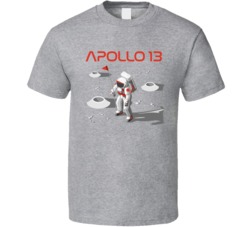 Apollo 13 Cannabis Ganja Marijuana Strain Smoking Fan T Shirt