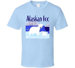 Alaskan Ice Cannabis Ganja Marijuana Strain Smoking Fan T Shirt