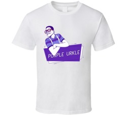 Purple Urkle Cannabis Ganja Marijuana Strain Smoking Fan T Shirt