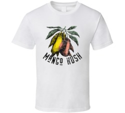 Mango Kush Cannabis Ganja Marijuana Strain Smoking Fan Worn Look T Shi