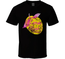Lemon Kush Cannabis Ganja Marijuana Strain Smoking Fan Worn Look T Shi