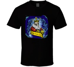 King Louis Xiii Cannabis Ganja Marijuana Strain Smoking Fan Worn Look 