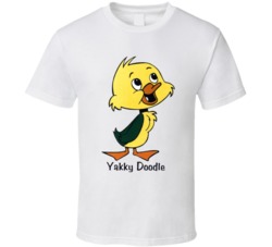 Yakky Doodle Cartoon Duck T Shirt
