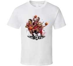 The Big 3 Nba Players Jordan Kobe Fan T Shirt