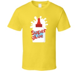 Super Glue Cannabis Ganja Marijuana Strain Smoking Fan T Shirt