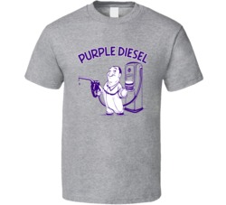 Purple Diesel Cannabis Ganja Marijuana Strain Smoking Fan T Shirt