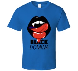 Black Domina Cannabis Ganja Marijuana Strain Smoking Fan T Shirt