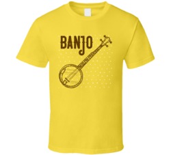 Banjo Cannabis Ganja Marijuana Strain Smoking Fan T Shirt