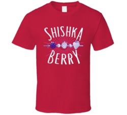 Shishka Berry Cannabis Ganja Marijuana Strain Smoking Fan T Shirt