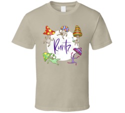 Runtz Cannabis Ganja Marijuana Strain Smoking Fan T Shirt