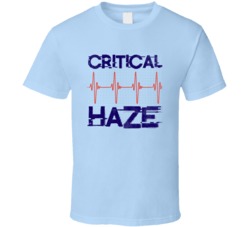 Critical Haze Cannabis Ganja Marijuana Strain Smoking Fan Worn Look T 