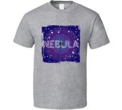 Nebula Cannabis Ganja Marijuana Strain Smoking Fan Worn Look T Shirt