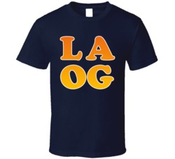 La Og Cannabis Ganja Marijuana Strain Smoking Fan T Shirt