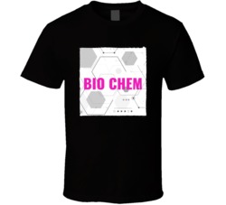 Bio Chem Cannabis Ganja Marijuana Strain Smoking Fan T Shirt