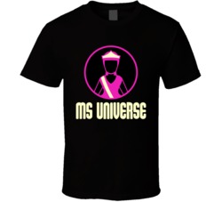 Ms Universe Cannabis Ganja Marijuana Strain Smoking Fan T Shirt