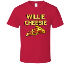 Willie Cheesie Cannabis Ganja Marijuana Strain Smoking Fan T Shirt