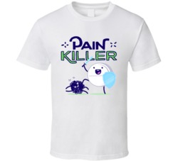 Pain Killer Cannabis Ganja Marijuana Strain Smoking Fan T Shirt
