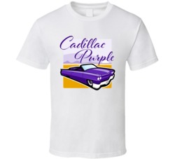 Cadillac Purple Cannabis Ganja Marijuana Strain Smoking Fan T Shirt