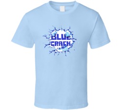 Blue Crack Cannabis Ganja Marijuana Strain Smoking Fan T Shirt