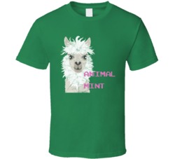 Animal Mint Cannabis Ganja Marijuana Strain Smoking Fan Worn Look T Sh