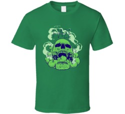 Haze Cannabis Ganja Marijuana Strain Smoking Fan T Shirt