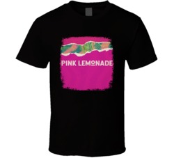 Pink Lemonade Cannabis Ganja Marijuana Strain Smoking Fan Worn Look T 