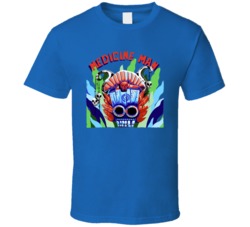 Medicine Man Cannabis Ganja Marijuana Strain Smoking Fan T Shirt