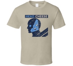 Head Cheese Cannabis Ganja Marijuana Strain Smoking Fan Worn Look T Sh