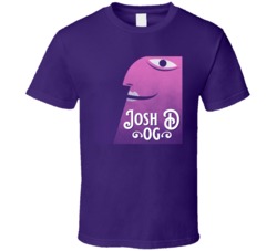 Josh D Og Cannabis Ganja Marijuana Strain Smoking Fan T Shirt
