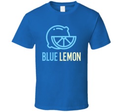 Blue Lemon Cannabis Ganja Marijuana Strain Smoking Fan T Shirt