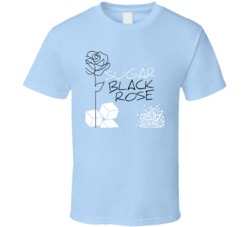 Sugar Black Rose Cannabis Ganja Marijuana Strain Smoking Fan T Shirt