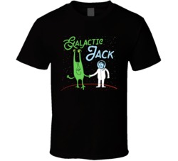 Galactic Jack Cannabis Ganja Marijuana Strain Smoking Fan T Shirt