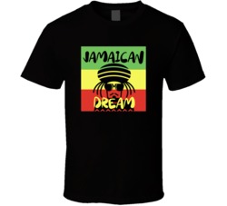Jamaican Dream Cannabis Ganja Marijuana Strain Smoking Fan T Shirt