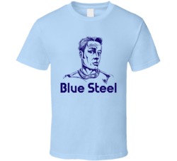 Blue Steel Cannabis Ganja Marijuana Strain Smoking Fan T Shirt