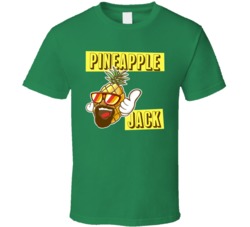 Pineapple Jack Cannabis Ganja Marijuana Strain Smoking Fan T Shirt